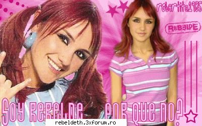 roberta e cea mai curajoasa shi rebela din grup dar shi cea mai frumoasa din grup.:nod: roberta