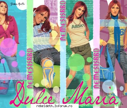 Roberta (Dulce Maria) - Dulce mi se pare cea mai frumoasa din RBD - >> ReBeLdE <<